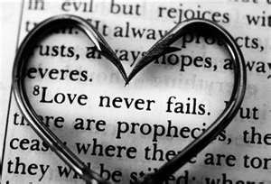 love never fails
